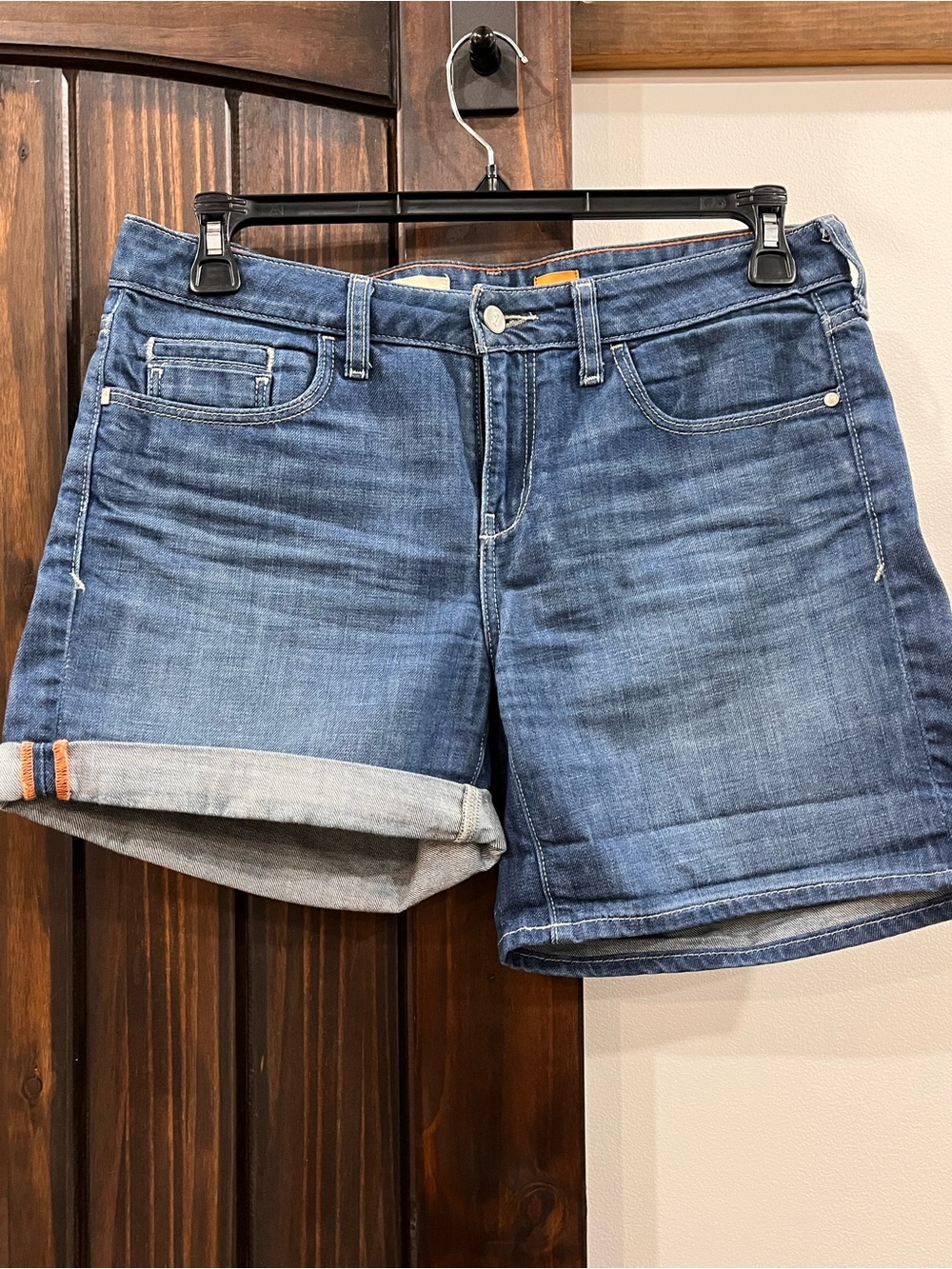 Pilcro&The letterpress Anthropolgie denim shorts like new size 29 - Picture 2 of 7